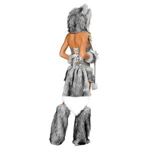 Disfraces de Piel Sintética de Animales para Halloween al por Mayor, Uniformes de Cosplay de Lobo Malvado y Zorro para Representaciones Escénicas y Fiestas de Disfraces - Product Image 3