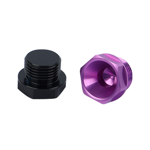 Custom CNC Turned Alumínio Reta Conector De Combustível Adaptador Rosca Macho Retrofit Rotary Joint <span class=keywords><strong>Auto</strong></span> Acessórios
