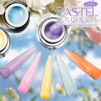 Gel de construction pour ongles TPO Free Pastel, gel dur non toxique, fournisseur de gel pour ongles, sans HEMA, logo personnalisé, marque privée, gel d'extension