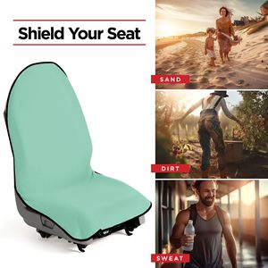Funda de Asiento Universal para Automóvil de Lujo, Suministro Directo de Fábrica Transfronteriza, Poliéster, Ajuste Estándar para las Cuatro Estaciones, Impermeable y Antideslizante - Product Image 2