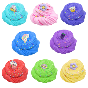 2025 nóng bán <span class=keywords><strong>Unicorn</strong></span> bơ Slime Kit 8 gói, siêu mềm, không dính căng thẳng cứu trợ đồ chơi, món quà sinh nhật cho bé trai và bé gái - Product Image 2