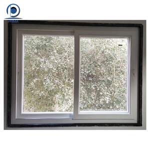 Fenêtres à battants en PVC au design moderne et élégant, étanches et insonorisées, pour la rénovation des bureaux et des chambres. - Product Image 4