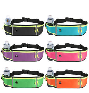 खेल चल रहा कमर बैग महिलाओं को पुरुषों के लिए निविड़ अंधकार आरामदायक जिम पिछाड़ी बैग सुरक्षा चिंतनशील टेप साइकल चलाना फोन के मामले में बेल्ट चल - Product Image 6