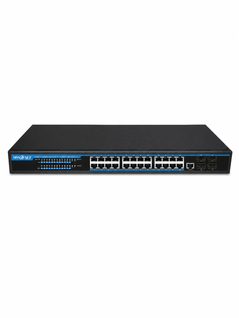 28+4 Ports Gigabit Managed Network Switch with 4 SFP Uplinks for Dante Audio Networks and Professional AV Systems