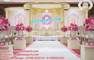 Auténtico Gujarati boda Sankheda Mandap perfecto boda decoraciones venta Reino Unido fabricante - Product Image 5