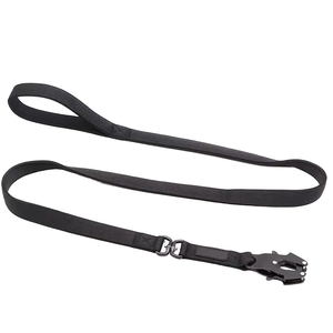 Correa de <span class=keywords><strong>perro</strong></span> de doble cara de dos asas de lujo, nailon reflectante, 3M, Collar resistente, acolchado, para caminar, perros grandes, moda personalizada - Product Image 1