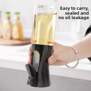 Bouteille pulvérisatrice d'huile pour cuisine, distributeur d'huile d'olive, vaporisateur de vinaigre et de sauce soja pour barbecue, cuisson et camping - Product Image 3