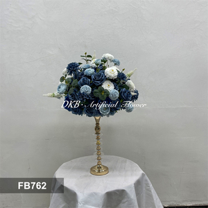 DKB <b>Artificial</b> <b>Flower</b> Factory Wholesale Wholesale Wedding Centerpieces Table Decorations Arrangement <b>Artificial</b> Silk <b>Flower</b> Ball - Product Image 3