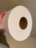 Papier hygiénique en rouleau, pâte de bois vierge, doux, facile à rincer, usage public, vrac.