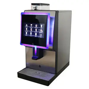 Nouvelle machine à café commerciale v8 entièrement automatique de conception/machine à café expresso 11 options de boissons