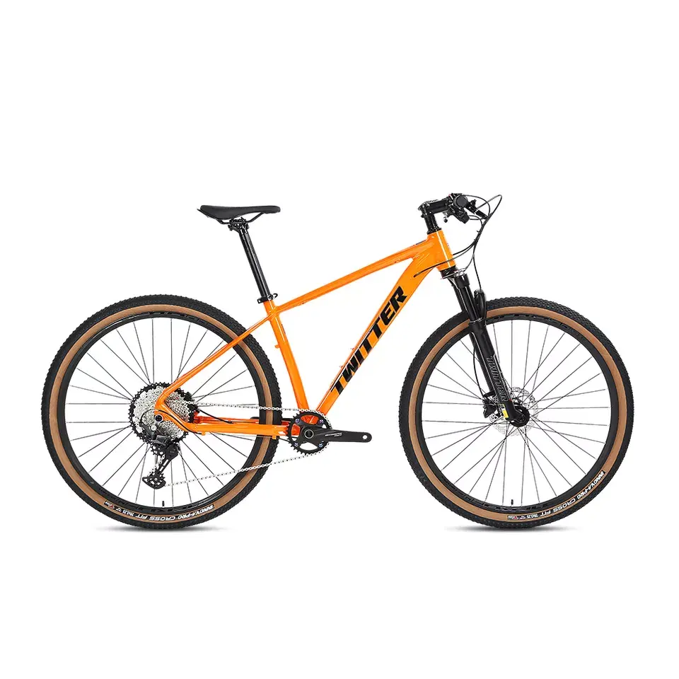 Alu alaşım çerçeve dağ bisikleti 24 hız kablo çekme fren bisiklet boyutu 29 alüminyum MTB dağ bisikletleri satılık