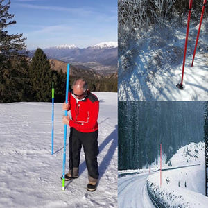 Supports de hangar isolant poteaux en fibre de verre poteau de marquage routier en fibre de verre - Product Image 2