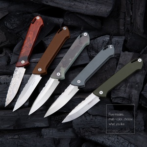Coltello Pieghevole Tattico Stile Giapponese EDC <span class=keywords><strong>Higonokami</strong></span> con Manico in G10, Coltello da Tasca per Sopravvivenza Outdoor OEM NEWOOTZ D2FL-MC - Product Image 5