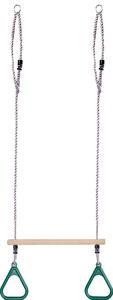 <span class=keywords><strong>Anneaux</strong></span> de gymnastique en plastique pour extérieur, pour balançoire extérieure avec barre de trapèze en bois, accessoires de terrain de jeu - Product Image 4