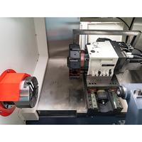 Tour CNC à lit incliné TCK50 avec mandrin hydraulique, système FANUC, axe Y, pour le métal, prix compétitif, en provenance de Chine, à vendre