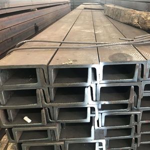 Barra de Acero en U Confiable, Perfil U14-U20 Q355B A36 S235JR SS400, Soldable, Sin Aleación, Perforada para Construcción - Product Image 2