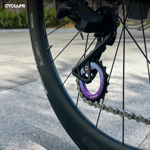 Polea Guía Excéntrica Universal CYCLAMI de 18T para 9-10-11 Velocidades, Cambio Suave y Silencioso, Polea de Cerámica - Product Image 5