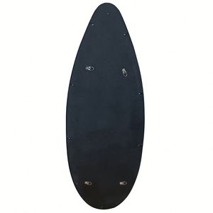 กระจกแต่งตัวติดผนังทรงยาวขนาดใหญ่ กรอบโลหะสีดำ ดีไซน์หรูหรา รูปทรงไม่สมมาตร สำหรับตกแต่งบ้าน - Product Image 5