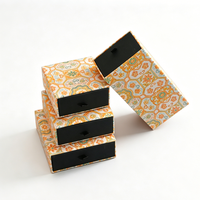 Boîtes cadeaux en papier kraft vintage YZ Wholesale, boîte à bijoux avec logo personnalisé, petites boîtes en papier dorées pour bracelets et pendentifs, pour cadeaux