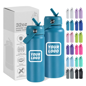 <span class=keywords><strong>Termos</strong></span> <span class=keywords><strong>de</strong></span> <span class=keywords><strong>Agua</strong></span> Personalizados con Logotipo, <span class=keywords><strong>de</strong></span> Acero Inoxidable <span class=keywords><strong>de</strong></span> Doble Pared, 18/32 oz, con Tapa Antiderrames, Libres <span class=keywords><strong>de</strong></span> BPA, para Gimnasio y Viajes - Product Image 1