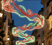 Großer Vorgefertigter LED-Weihnachtsbaum 3-30m Komplettpaket Outdoor Kommerzieller Künstlicher Weihnachtsbaum für Einkaufszentren
