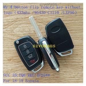 Llave Inteligente <span class=keywords><strong>de</strong></span> Alta Calidad con 4 Botones para Hyundai Sonata 2017 2018 2019, Control Remoto 95430-C1210 TQ8-RKE-4F25 433MHz - Product Image 2