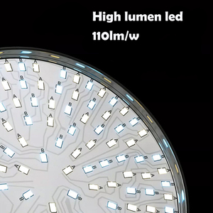 2025 all'ingrosso produttore di fabbrica E27 plafoniera 30W 50W UFO lampadine volanti e27 lampada
