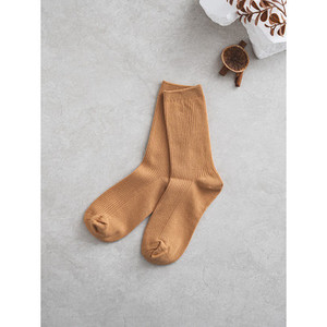 Monfoot sportivo arancione da donna calzini da Golf collo lungo personalizzabile Logo stampa digitale traspirante antibatterico per l'autunno - Product Image 1