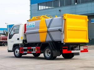 Camion benne latérale Foton Diesel Mini 4X2 6CBM Euro 6 pour la collecte des déchets résidentiels et municipaux, avec boîte de vitesses et moteur, direct usine - Product Image 6