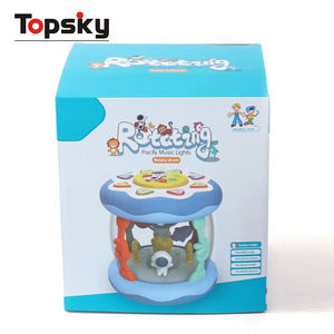 Popular educación temprana plástico Musical luz Fidget juguete <span class=keywords><strong>para</strong></span> niños electrónico océano giratorio bebés teclado instrumento bebé juguete - Product Image 6