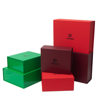 Kraft brun recyclé Artcard boîte-cadeau en carton de luxe emballage de commerce électronique bijoux personnalisés boîte en papier de bonbons feuille spécifications