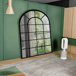 Vente en gros de miroirs décoratifs pour entrée <span class=keywords><strong>miroir</strong></span> <span class=keywords><strong>mural</strong></span> de type vitre de fenêtre <span class=keywords><strong>miroir</strong></span> <span class=keywords><strong>mural</strong></span> pleine longueur en métal grande fenêtre <span class=keywords><strong>miroir</strong></span> <span class=keywords><strong>mural</strong></span> - Product Image 6