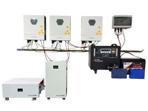 Sistema de Almacenamiento de Energía Doméstico Completo con Inversor de 6.2KW, 10 Paneles Solares de 550W, Batería LiFePO4 de 10KWh, WiFi, CAN y RS485 - Product Image 4