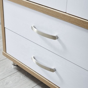 <span class=keywords><strong>Armario</strong></span> de madera de <span class=keywords><strong>roble</strong></span> <span class=keywords><strong>blanco</strong></span>, 3 cajones, 3 puertas, plástico, gran oferta - Product Image 3