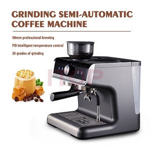 Cafetera de 1 Grupo, Máquina de Café de Granos a Taza, Comercial, de Mostrador, Afilador de Cuchillos Cónico, Máquina Automática de Capuchino - Product Image 3