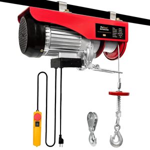 110V argano elettrico 440 Lbs sollevamento del Garage con 13ft a distanza filo di acciaio zinco-placcato per la vendita al dettaglio e industrie minerarie - Product Image 1