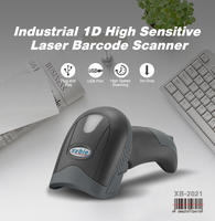 Lecteur de codes-barres 1D Syble à haute précision de lecture, scanner laser 1D filaire portable pour XB-2021