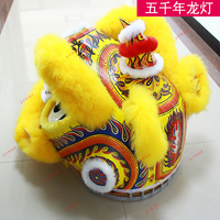 Lanterne Dragon Cinq Mille Ans, Danse du Lion Chinois LED, Lion du Sud, Chine Foshan, Dessin Animé, Opéra Traditionnel Chinois, Scène