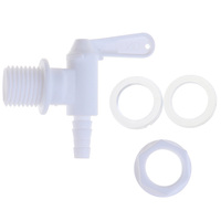 Accessoires de fermentation artisanale de qualité alimentaire, robinet en plastique de style italien pour seau de fermentation