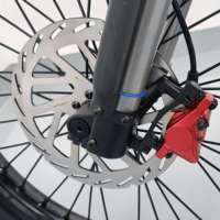 Vélo de montagne électrique pour adultes R19 72V 40Ah avec moteur sans balais, freins à disque hydrauliques en aluminium, batterie au lithium, suspension arrière