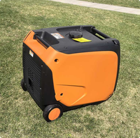 5kW Stromer zeugung Tragbarer Generator für geräuscharmen Benzin-Benzin-Wechsel richter mit geringem Kraftstoff verbrauch