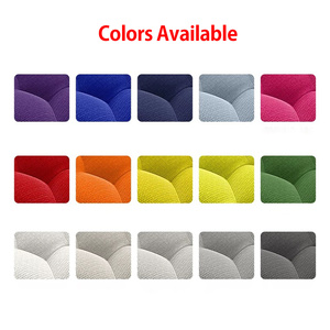 Sofá de espera para salón de belleza, moderno, creativo, con diseño de burbujas de nido de abeja 3D, de alta elasticidad y curvado, para venta al por mayor. - Product Image 5