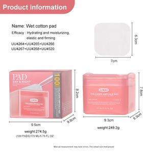 UUKKG Esencia - Discos de Compresa Húmeda, 100 Unidades, Capa Única, Pre-Maquillaje, Cuidado Facial, Mascarilla Hidratante, Calmante y Limpiadora - Product Image 4