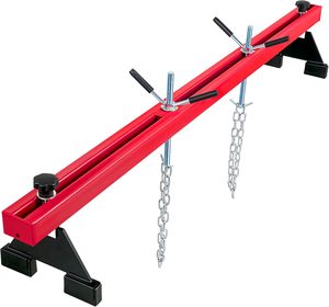 1.8m/71 Inch <strong>Engine</strong> <strong>Support</strong> <strong>Bar</strong> with 1100 Lbs Capacity Transverse <strong>Bar</strong> Hoist 2 Point Lift Holder Dual Hooks Bearing Separator - Product Image 2
