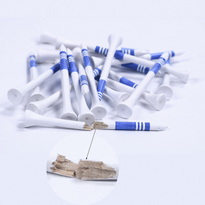 ตัวทีกอล์ฟไม้ไผ่ไม่แตกโลโก้ออกแบบได้ตามต้องการ - Product Image 4
