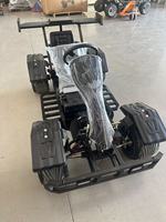 Buggy tout-terrain professionnel à essence, monoplace, 212cc, 4 temps, 750W, 60 km/h, pneus antidérapants de grande taille, pour adultes