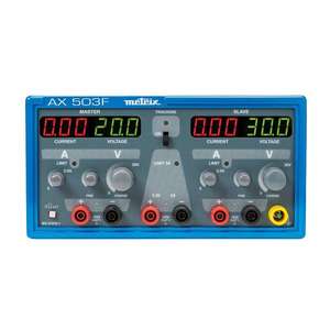 CHAUVIN ARNOUX - AX0503F AX503F-Fuente de alimentación estabilizada 2x30V/2.5A + 3,3 V/5A-GENERADORES DE FUNCIONES EAN 3760171419625 - Product Image 1