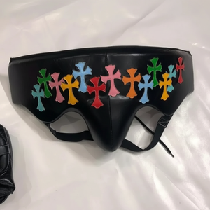 Vente en gros Style croisé Équipement d'aine de boxe gagnant MuayThai Compétition Lacet Gants de sparring Kickboxing Équipement d'aine professionnel - Product Image 1