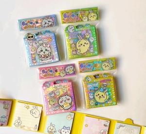 DHF1269 Soorten Memo <span class=keywords><strong>Pads</strong></span> Kawaii Mofusand Capybara Chiikawa Cartoon Kleverige Memo <span class=keywords><strong>Pads</strong></span> Draagbare Bericht Notities Kladblok Groothandel - Product Image 4