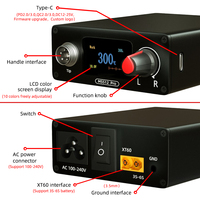 Station de soudage intelligente à température constante SEQURE MSS12 Pro avec écran couleur LCD, prend en charge la charge rapide PD | Contrôle qualité | AC100-240V | 3S-6S (avec 1 embout)